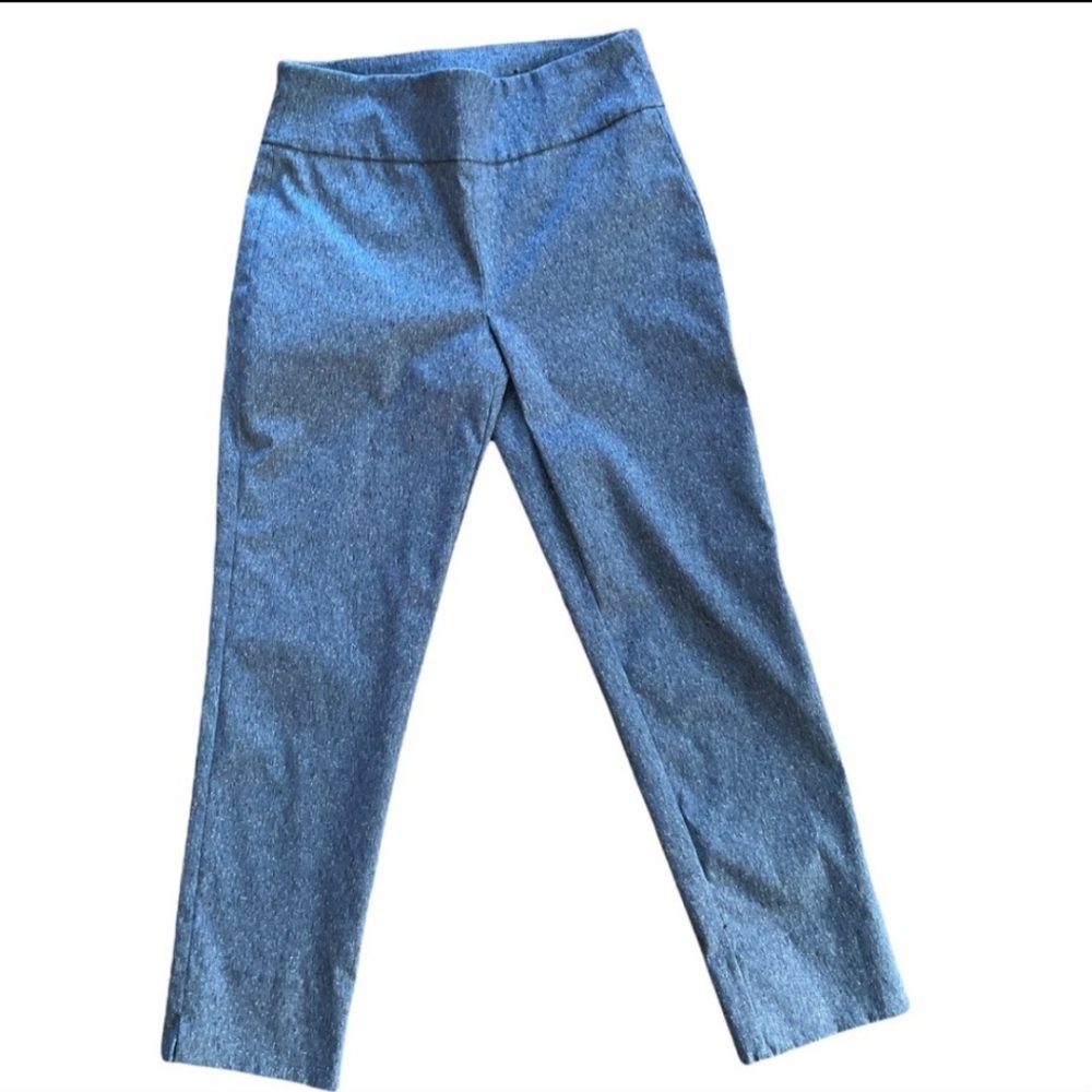 Attyre heather blue pull on pants